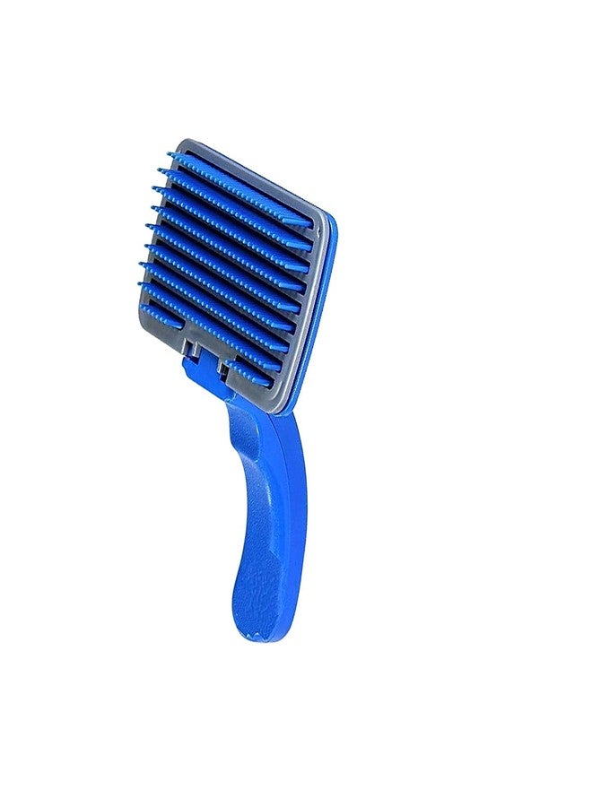 Pups&Pets مجموعة تنظيف وتنعيم شعر الكلاب والقطط من Pups&Pets، تتضمن فرشاة بلاستيكية ناعمة ومشط مزدوج الجوانب للكلاب والقطط (قد يختلف اللون). - Image 2